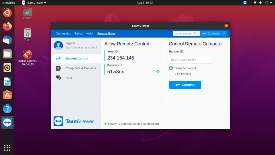 How To Install TeamViewer On Ubuntu 20.04 - ImagineLinux