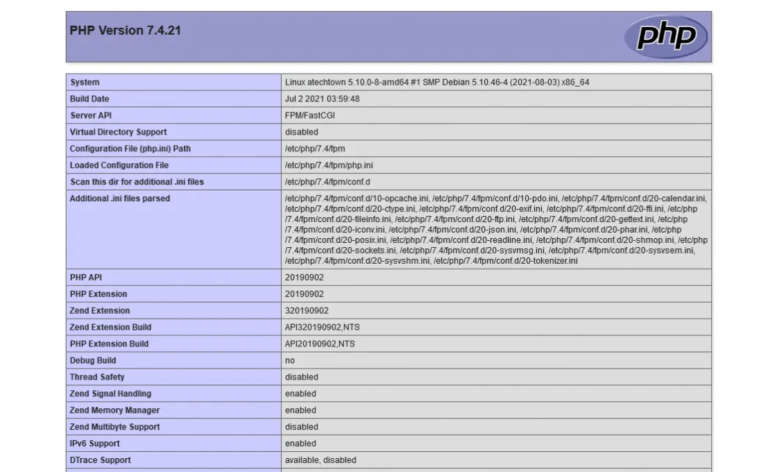 How To Install Nginx With PHP FPM On Debian 11 ImagineLinux