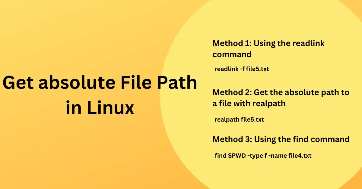 How To Get Absolute File Path In Linux ImagineLinux